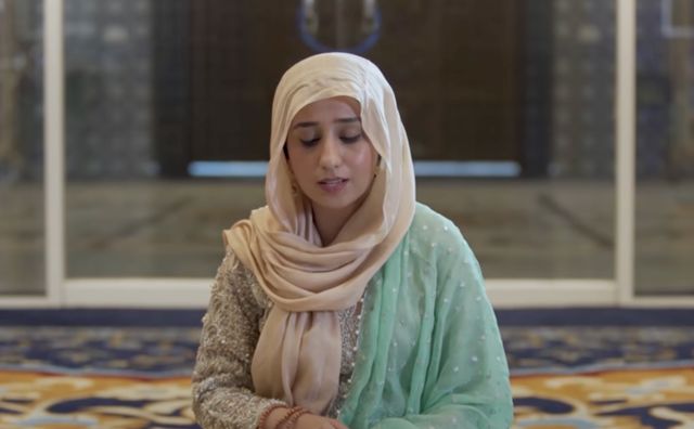 Surah Ad-Dhuha recited by Amina Sultani 